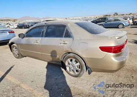 2005 Honda Accord Ex z USA, uszkodzony, nr VIN 1HGCM66825A038253